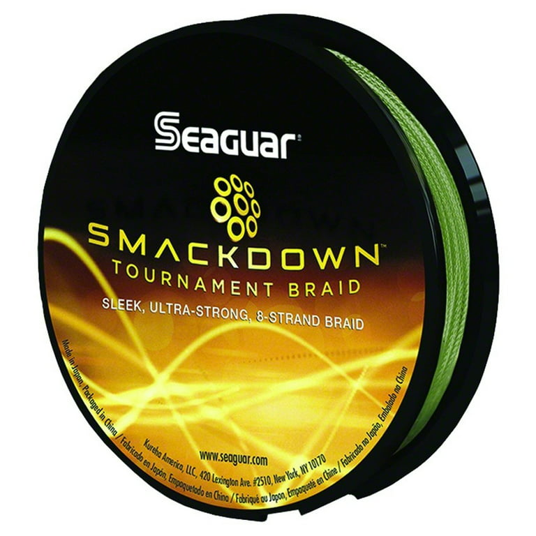 Seaguar Smackdown Braided Line Green 150 yds 30 lb