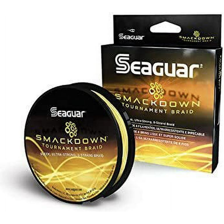 Seaguar Smackdown Tournament Braid Yellow 30lb 150yd 
