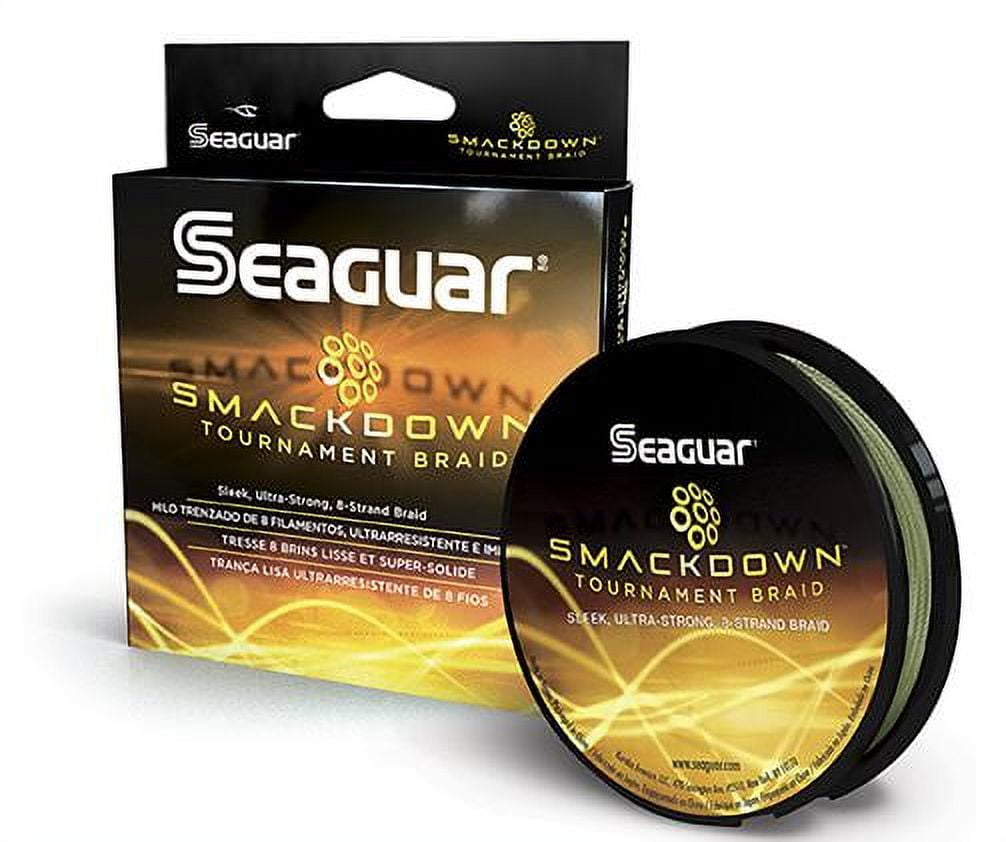 Seaguar Smackdown Braided Line Green 150 yds 15 lb 