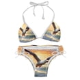 thumbnail image 1 of Seagull Detachable Sponge Adjustable Strap Bikini Set Two-Pack - Ideal for Beach & Pool Parties, 1 of 6