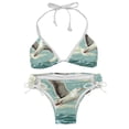 thumbnail image 1 of Seagull Detachable Sponge Adjustable Strap Bikini Set Two-Pack - Ideal for Beach & Pool Parties, 1 of 6