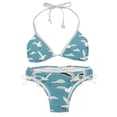thumbnail image 1 of Seagull Detachable Sponge Adjustable Strap Bikini Set Two-Pack Swim Suits - Ideal for All Your Swimming Scenes!, 1 of 6