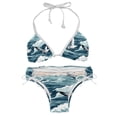 thumbnail image 1 of Seagull Detachable Sponge Adjustable Strap Bikini Set Two-Pack Swimsuits for All Occasions, 1 of 6