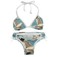 thumbnail image 1 of Seagull Detachable Sponge Adjustable Strap Bikini Set Two-Pack for Any Summer Scene, 1 of 6