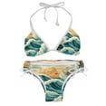 thumbnail image 1 of Seagull Detachable Sponge Adjustable Strap One-Piece Swimsuit Set - Two-Pack, Beach & Pool Ready, 1 of 6