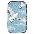 thumbnail image 1 of Seagull Fuzzy Printed Car Armrest Pad Cover - Soft and Comfortable Armrest Accessory, 1 of 6