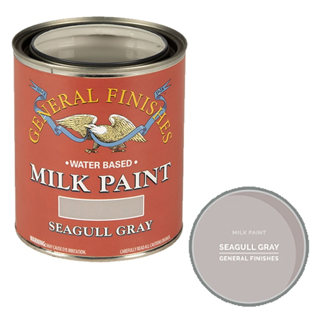 Seagull Gray, General Finishes Milk Paint, Gallon