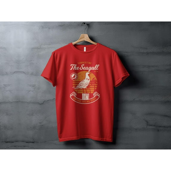 Seagull Gull Bird T-Shirt Tee, Seagull Lovers Gift, Seagull Shirt, Bird Lover Gift, Seagull Tee, Gull Shirt, Gulls T-Shirt