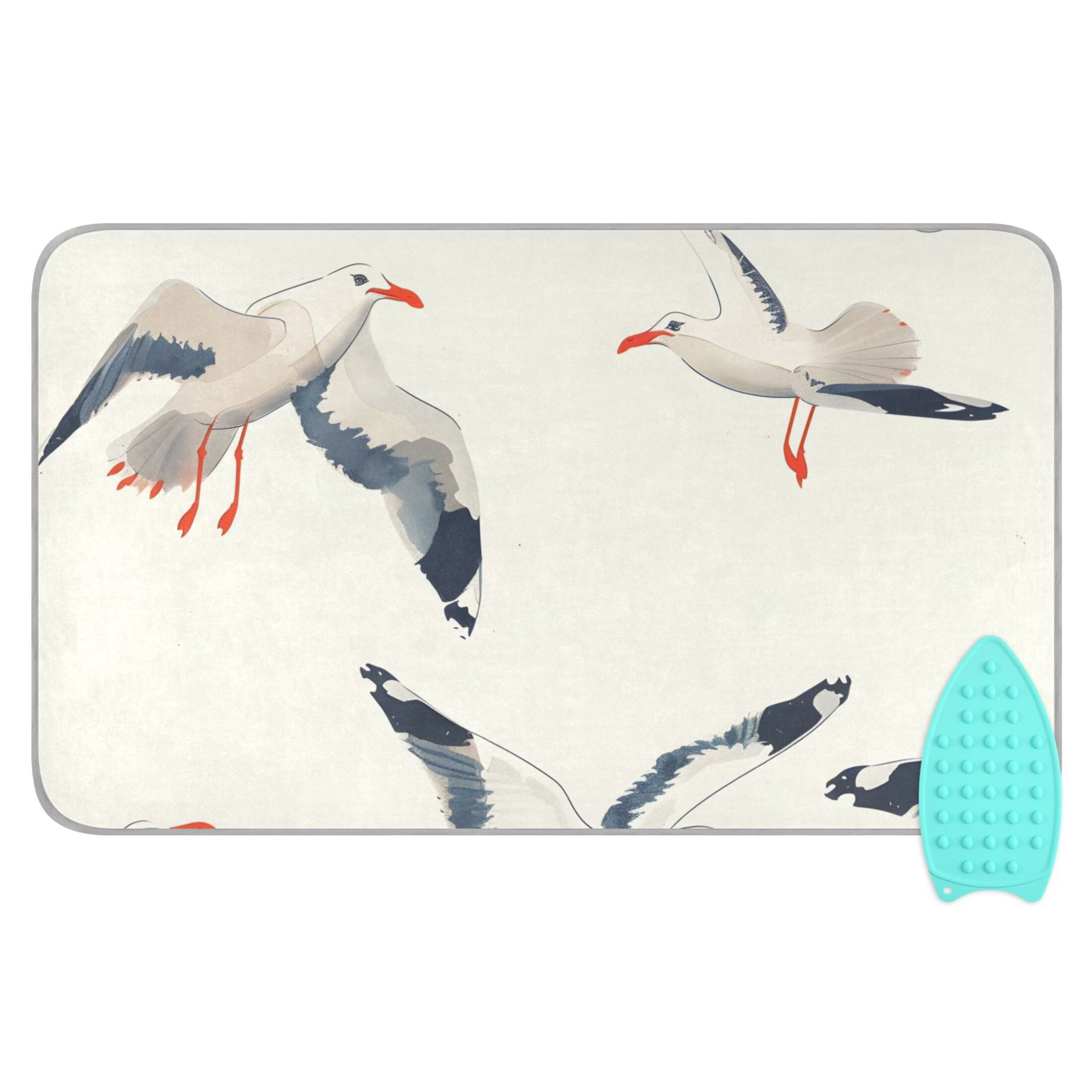 Seagull Ironing Board Covers Heat Resistant Ironing Pad Mat Portable for Travel Washer Dryer Table