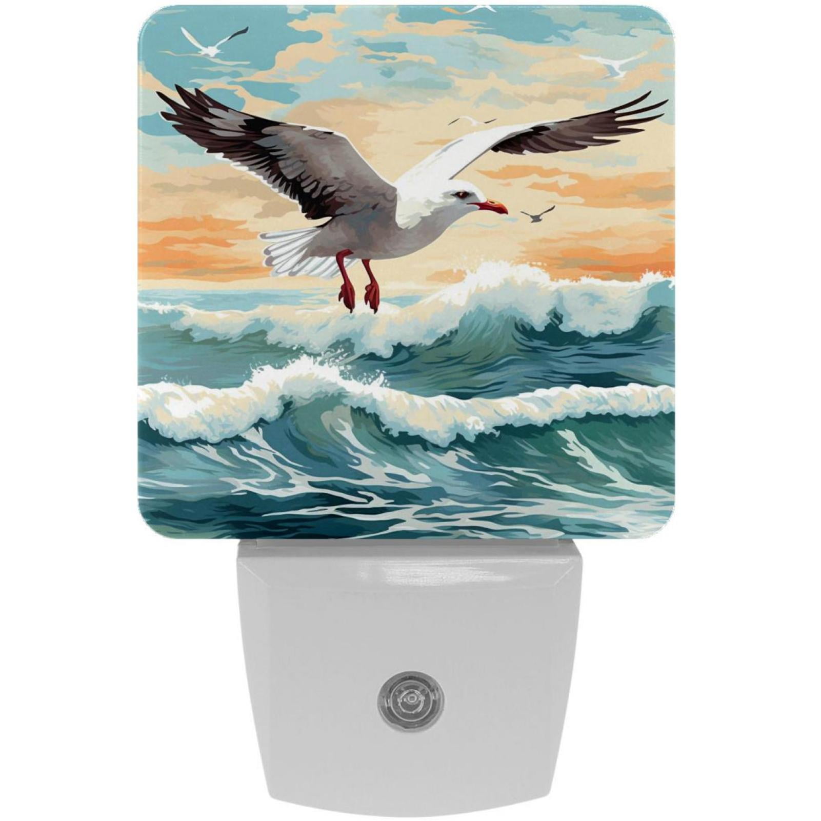 Seagull LED Square Night Lights - Energy Efficient and Stylish Decor ...