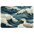 thumbnail image 1 of Seagull Machine Washable Non-Slip Polyester Door Rugs Office Rug Indoor Rug, 1 of 6