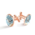 thumbnail image 1 of Seagull Men's Stainless Steel Cufflinks Set for Formal Attire, Weddings, and Business Events, 1 of 6