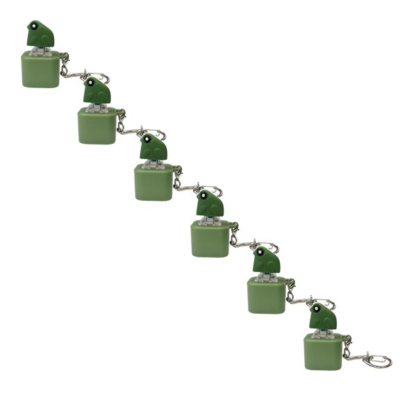 Seagull Mine Keychain Sound Button, Funny Seagull & Frog Noise Maker Keychain, Rechargeable Fidget Clicker Stress Relief Desk Toy for Office Gift