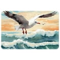 thumbnail image 1 of Seagull Non-Slip Polyester Chair Mats Floor Mat Kitchen Mat Machine Washable, 1 of 6