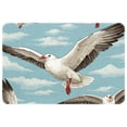 thumbnail image 1 of Seagull Non-Slip Polyester Door Mat Floor Rug, Machine Washable Office Rug, 1 of 6