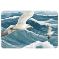 thumbnail image 1 of Seagull Non-Slip Polyester Door Rugs, Kitchen Rug, Chair Mat - Machine Washable Area Floor Carpet, 1 of 6