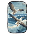 thumbnail image 1 of Seagull Soft Comfortable Furry Printed Armrest Cover - 12.5x8.2 Inch Armrest Accessory, 1 of 6