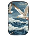 thumbnail image 1 of Seagull Soft, Comfortable, Furry, Printed Car Armrest Pad Cover - 12.5x8.2 Inch, 1 of 6