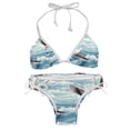 thumbnail image 1 of Seagull Swim Wear Detachable Sponge Adjustable Strap Bikini Set Two-Pack for Multiple Scenes, 1 of 6