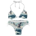 thumbnail image 1 of Seagull Swimsuit Bikini Set with Detachable Sponge and Adjustable Strap, Two-Pack, for Beach and Pool Parties, 1 of 6