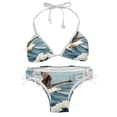 thumbnail image 1 of Seagull Swimsuit Women Bikini Set with Detachable Sponge & Adjustable Strap, Two-Pack Ideal for Beach & Pool Parties, 1 of 6