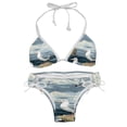 thumbnail image 1 of Seagull Women's Detachable Sponge Adjustable Strap Bikini Set Swim Suit Two-Pack, 1 of 6