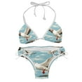 thumbnail image 1 of Seagull Women's Swim Suit Bikini Set with Detachable Sponge and Adjustable Strap, Two-Pack, Ideal for Beach and Pool, One-Piece Swimsuits Included, 1 of 6