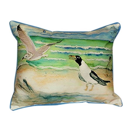 Seagulls Large Indoor/Outdoor Pillow 16x20