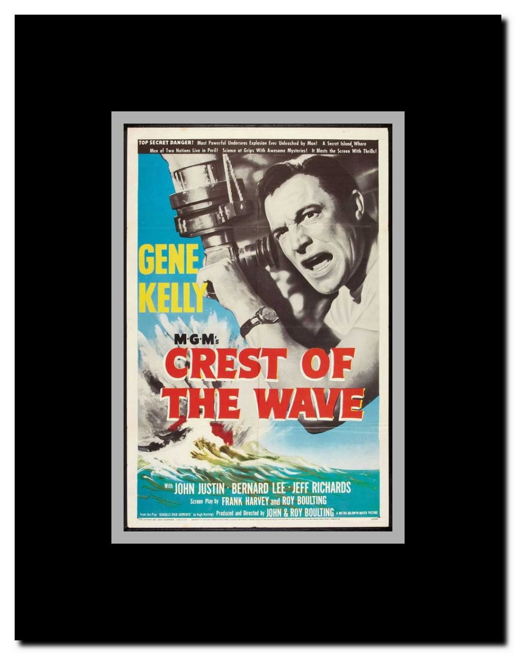 Seagulls Over Sorrento Framed Movie Poster