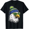 thumbnail image 1 of Seahawk Football Game Day Team Spirit Sports Graphic T-Shirt, 1 of 5