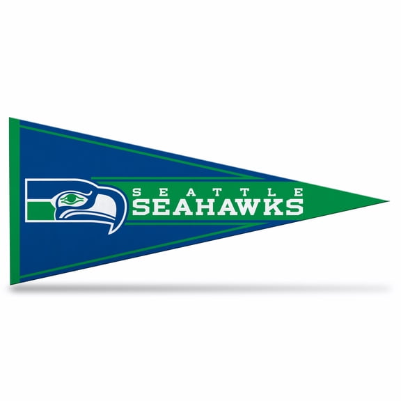 Seahawks Retro Mini Pennant - 8 Pennants Per Pack