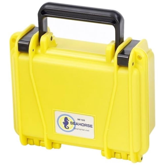 Seahorse 120 Case with Foam- Yellow