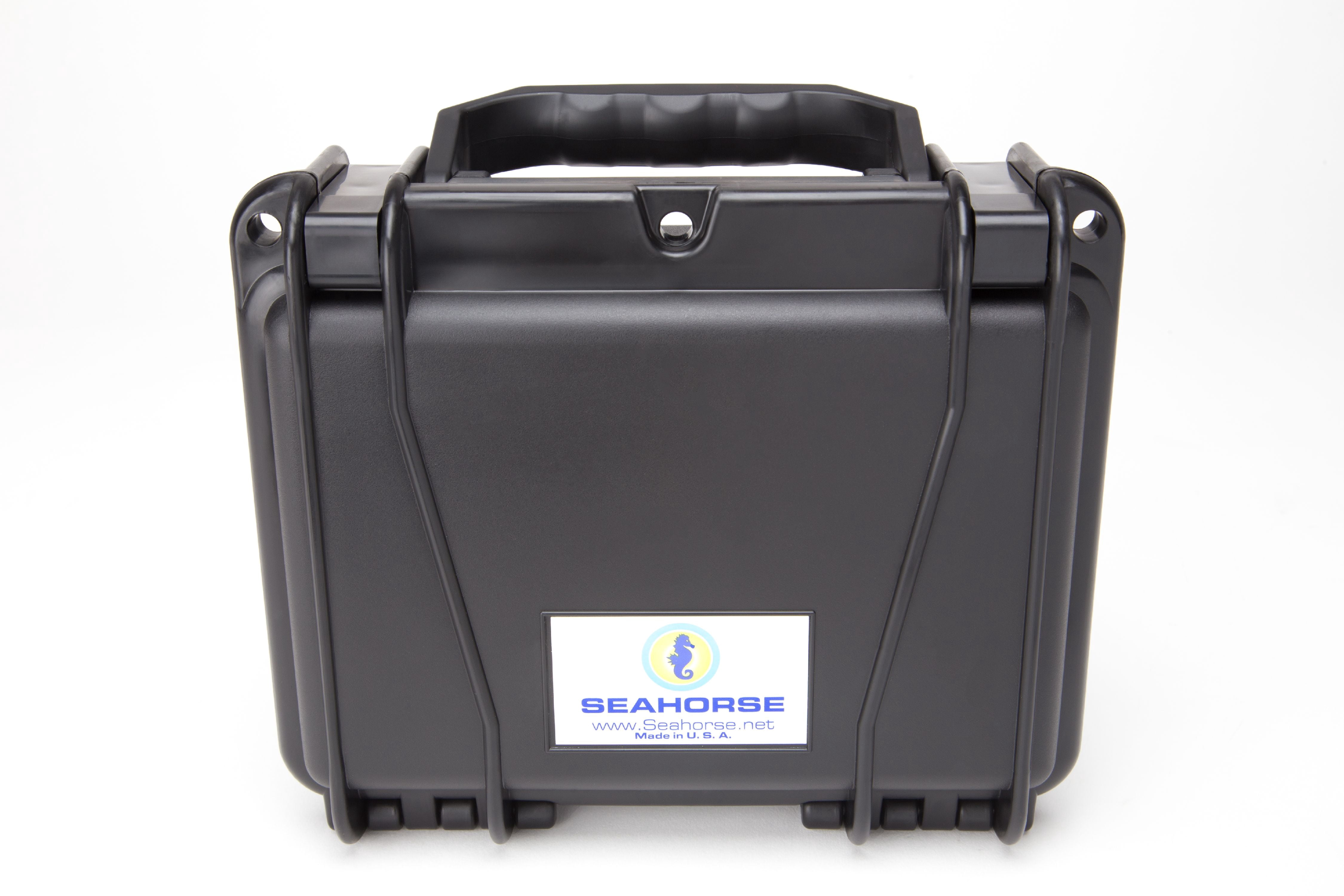 Seahorse 120 Protective Case with Foam, Black