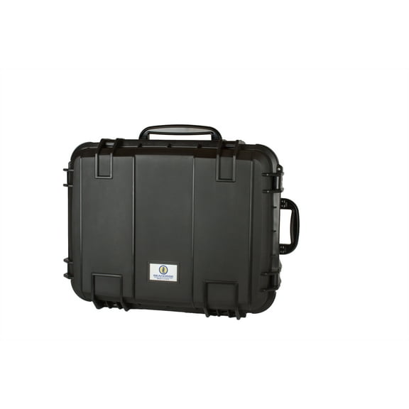 Seahorse 1220 Wheeled Case with Foam, Black