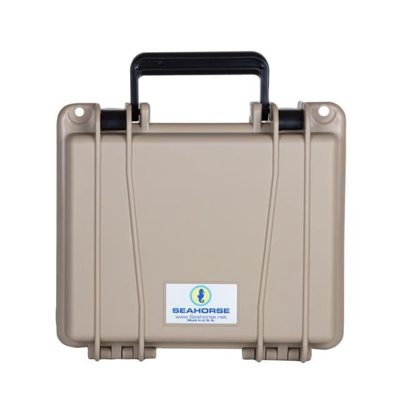 Seahorse 300 Case with Foam- Desert Tan