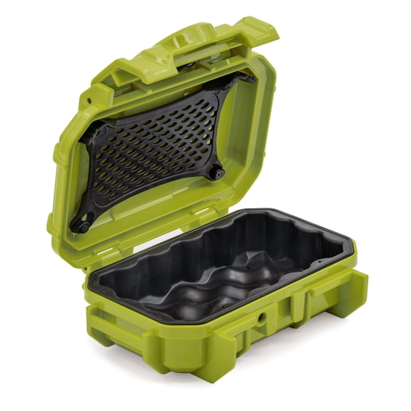 Seahorse 52 Waterproof Hard Protective Dry Box Case / USA Made / IP67 Waterproof / Perfect EDC Every Day Carry (Green)