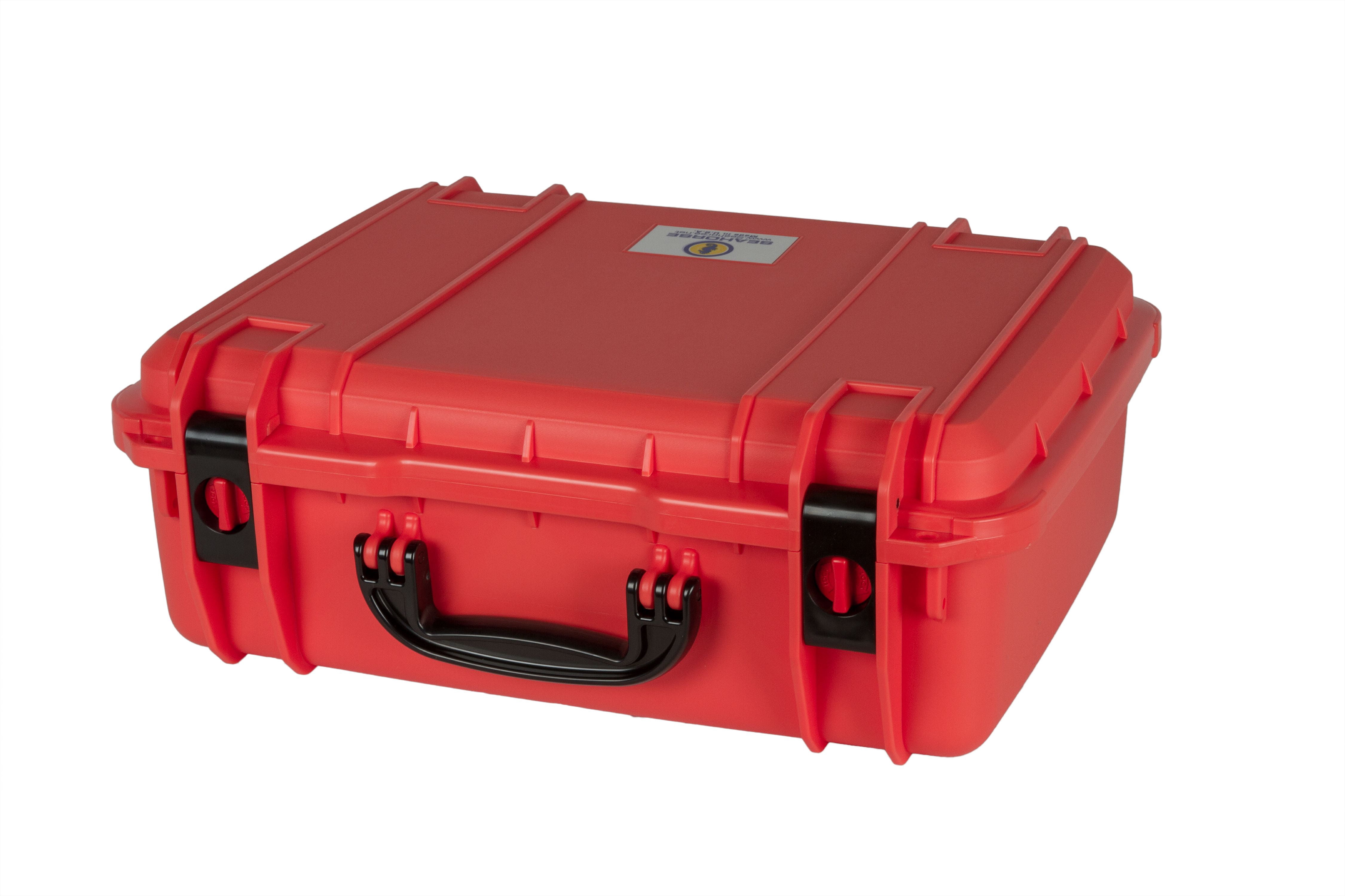 Seahorse 720 Protective Case with Foam, Neon Orange