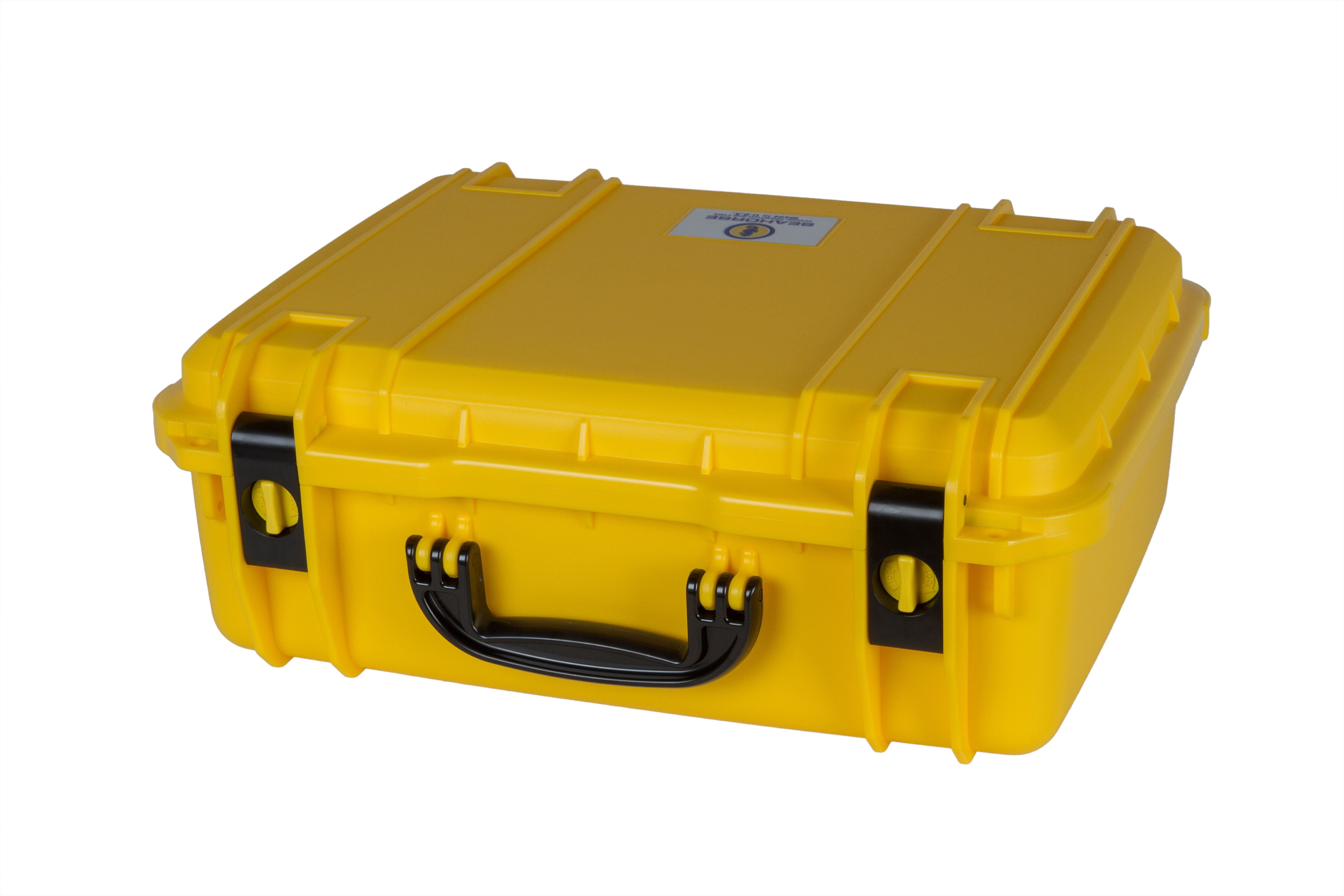 Seahorse 720 Protective Case with Foam, Yellow