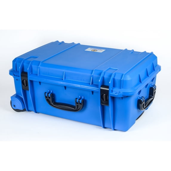 Seahorse 920 Wheeled Case with Foam, Blue
