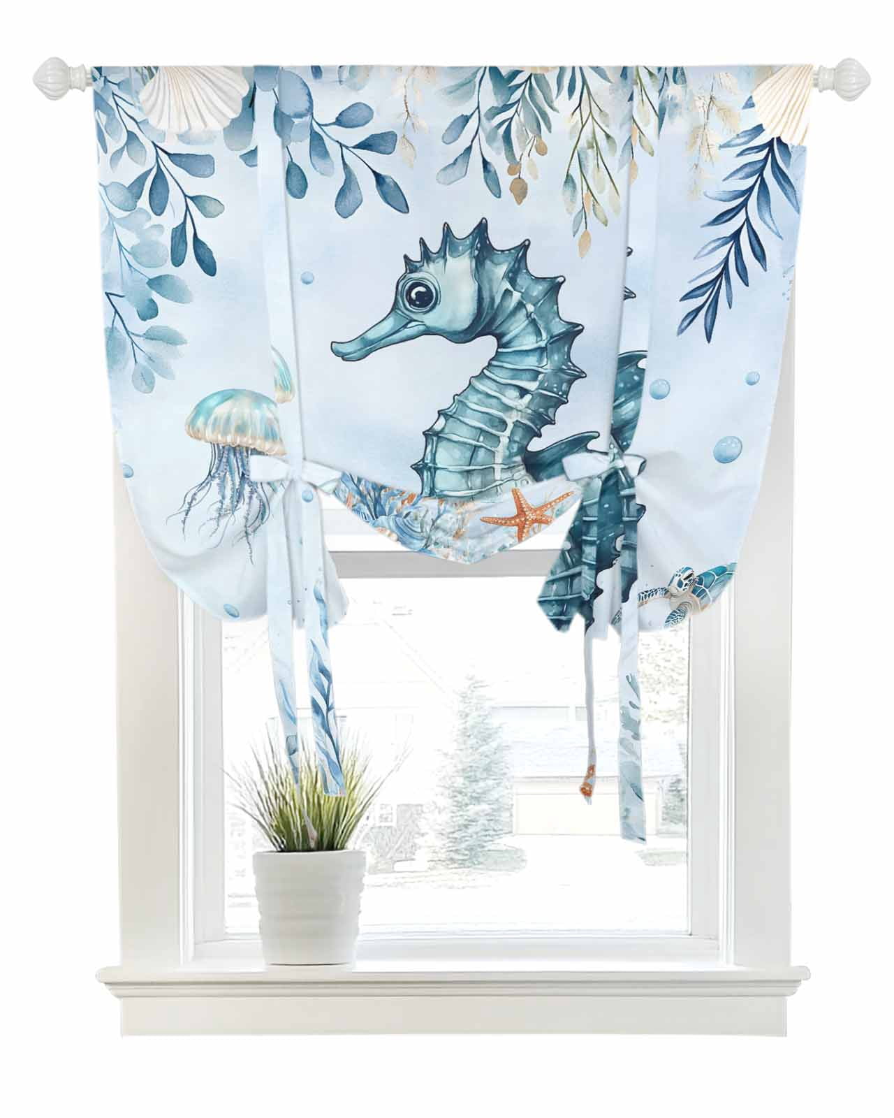 Curtains Sea Horse main image 1