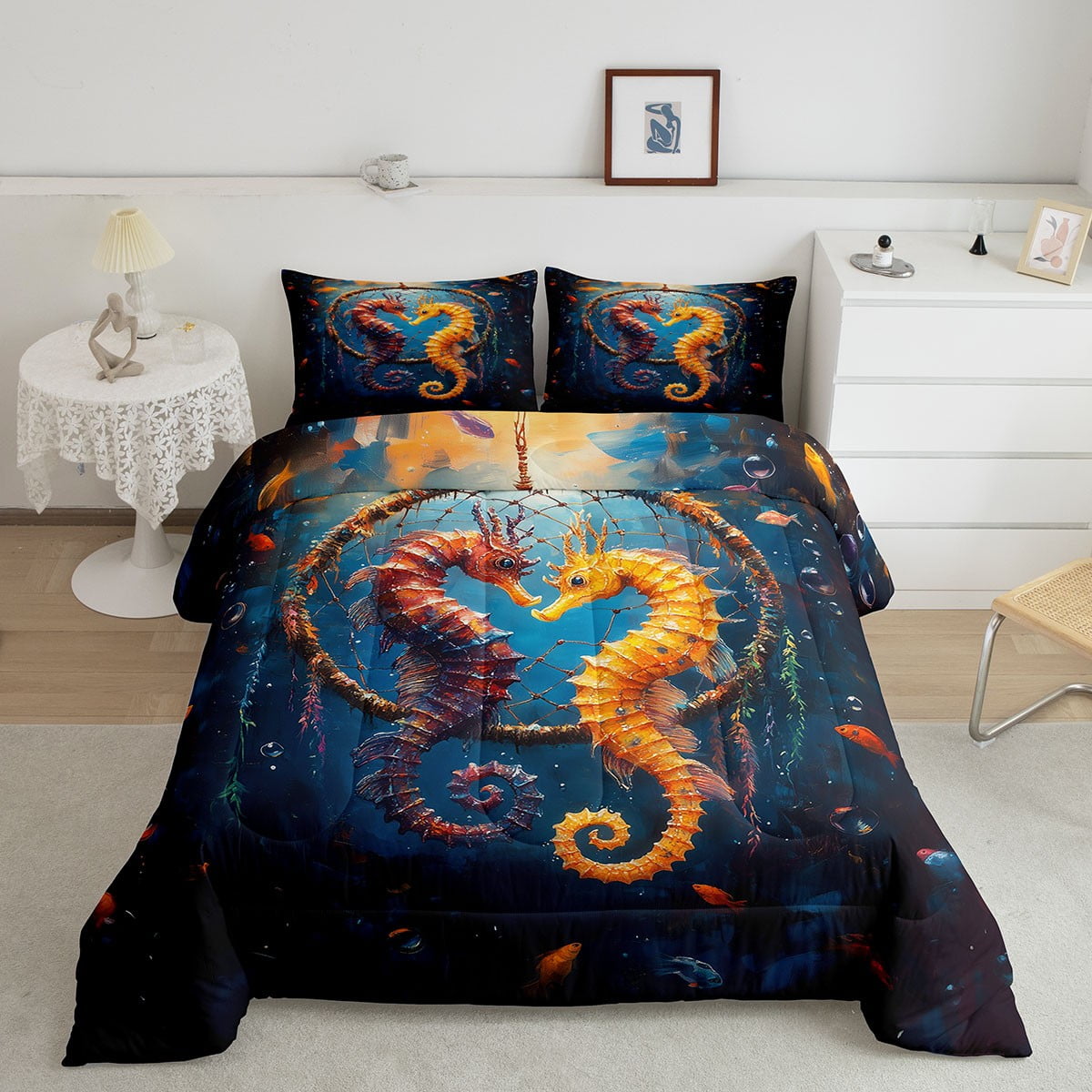 Seahorse Sands Quilt Set- King main image 1