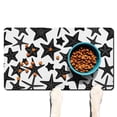 thumbnail image 1 of Seahorse Fish Ocean Dog Food Mat – Marine Creatures Pet Feeding Mat 17x30, Non-Slip, Absorbent, Quick Dry, Waterproof, Easy Clean, 1 of 2