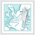 thumbnail image 1 of "Seahorse" Framed Painting Print, 1 of 6