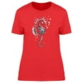thumbnail image 1 of Seahorse In B&W Art T-Shirt Women -Image by Shutterstock, Female x-Large, 1 of 2