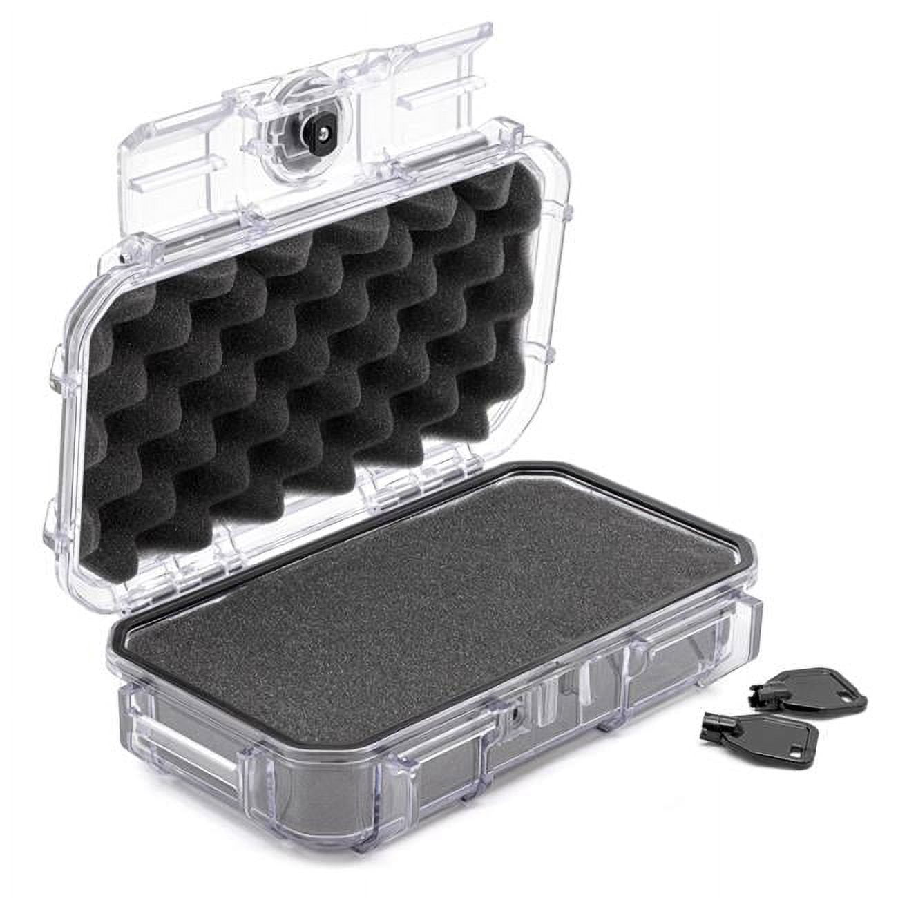 Seahorse Protective Case SE56F,CL 56 Micro Case with Foam, Clear