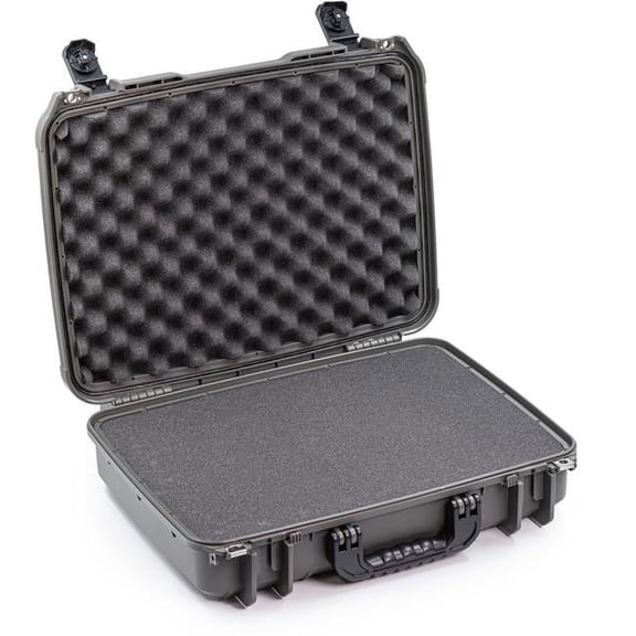 Seahorse Protective Case SE710FML,GM 710 Case with Foam & Keyed Metal Lock, Gun Metal
