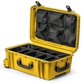 thumbnail image 1 of Seahorse Protective Case SE920DO,YL 920 Case with Divider & Lid Organizer, Yellow, 1 of 1