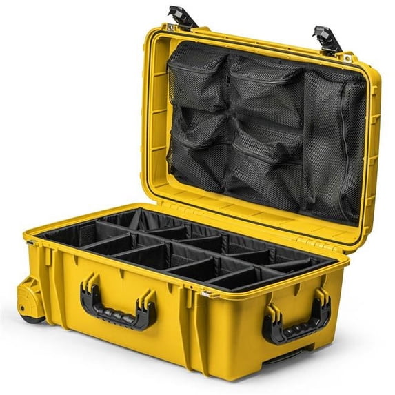 Seahorse Protective Case SE920DO,YL 920 Case with Divider & Lid Organizer, Yellow