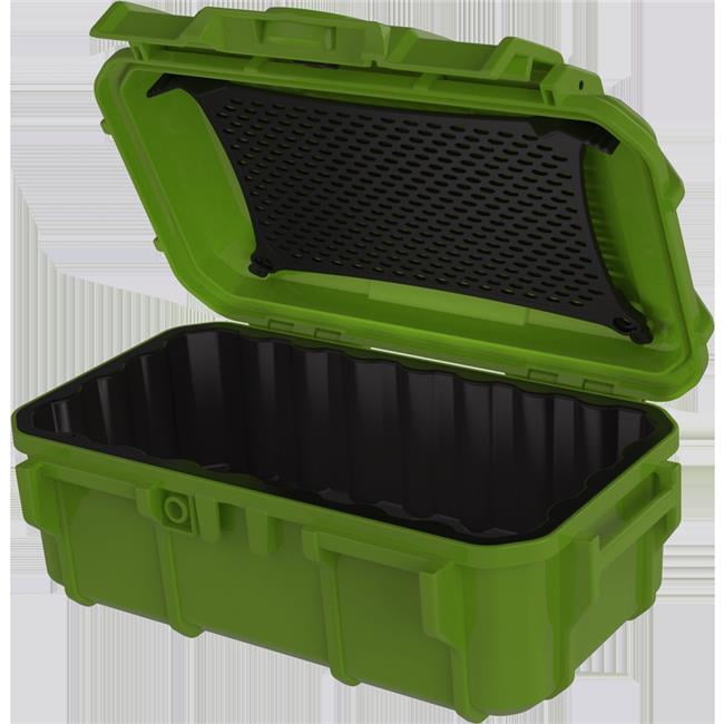 Seahorse SE57,GR 9.5 x 5.8 x 3.8 in. Protective Micro Case with Padded Liner, Green