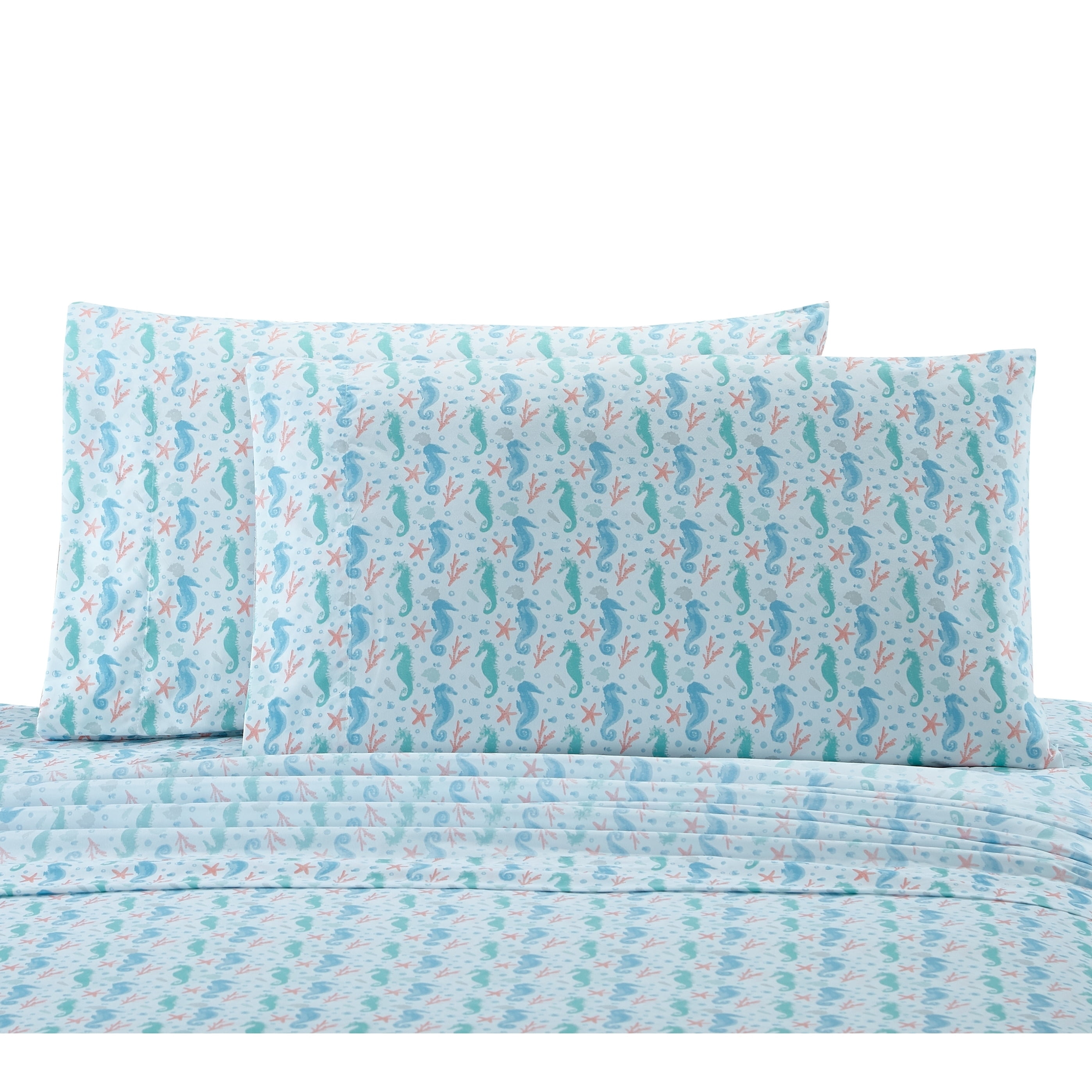 Seahorse Standard Pillowcase Pair